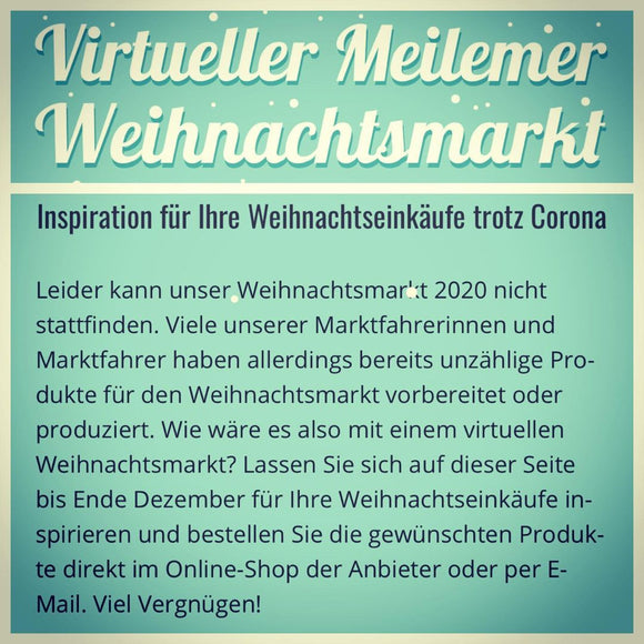 Virtueller Meilemer Weihnachtsmarkt