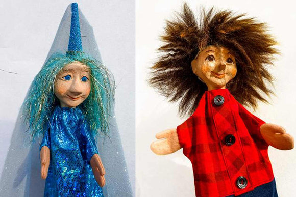 Fee und Seppli bei den Enkeln