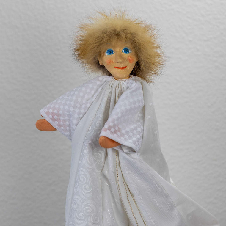 Handpuppen - normalgrosse Hände - Weisses Wesen H56012