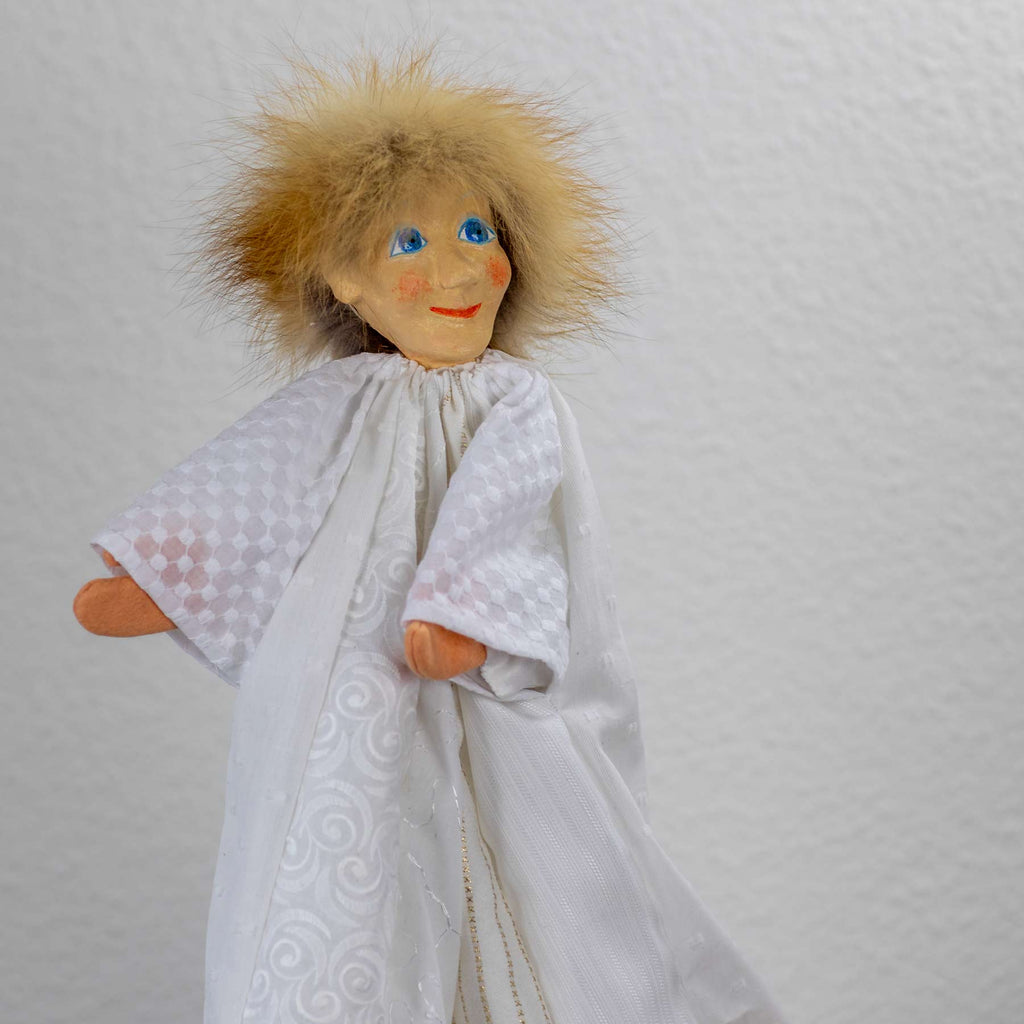 Handpuppen - normalgrosse Hände - Weisses Wesen H56012