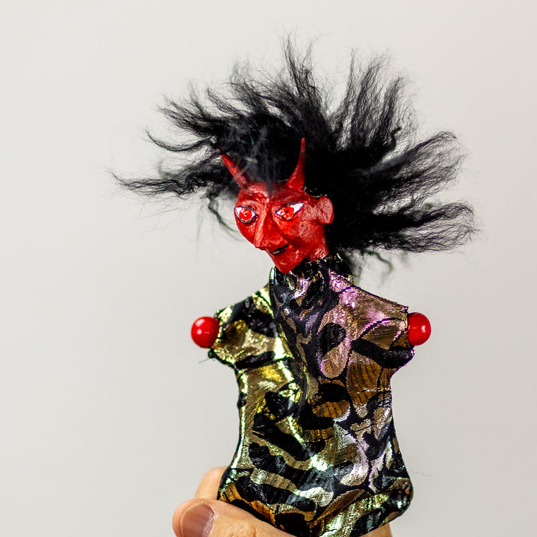 Handpuppen - Fingerchäspi - Teufel HF41010